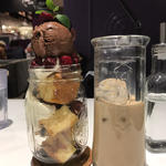 ダークチェリーのチョコレートジャー(スズ カフェ 広島パルコ店 （SUZU CAFE）)