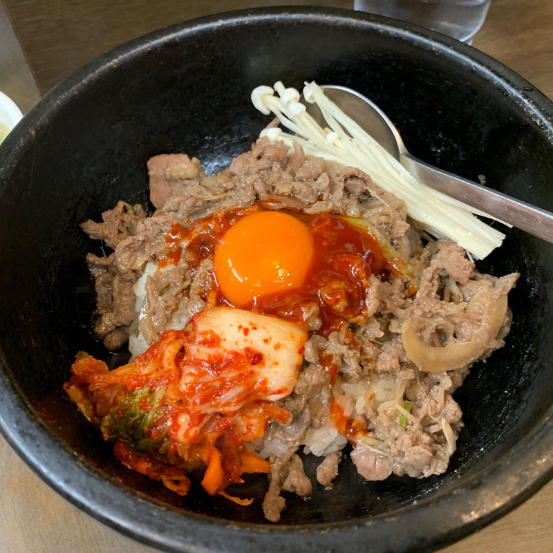 石焼カルビビビンパ(ビビンパハウス 御徒町店 )