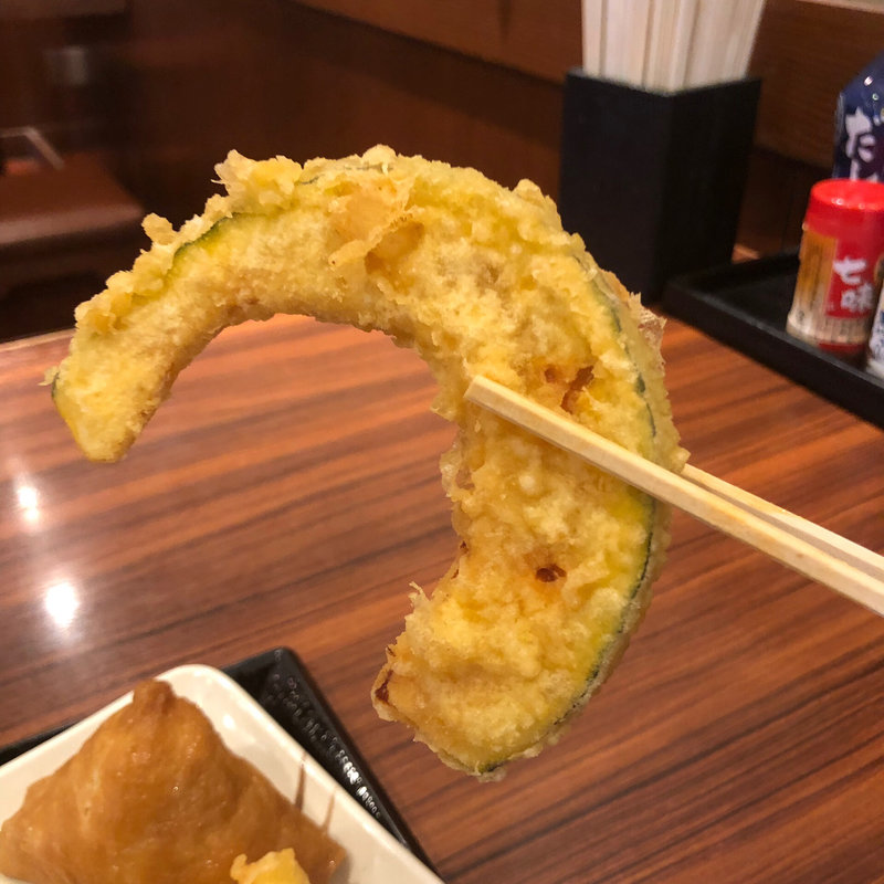 かぼちゃ天(丸亀製麺泉佐野)