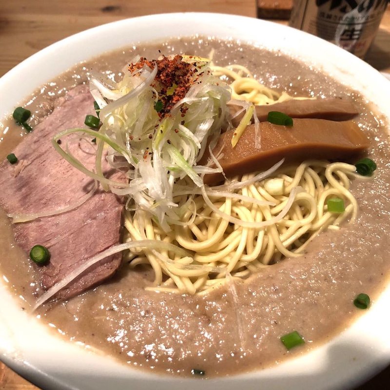 鶏だく(大盛+¥100)(麺屋極鶏)