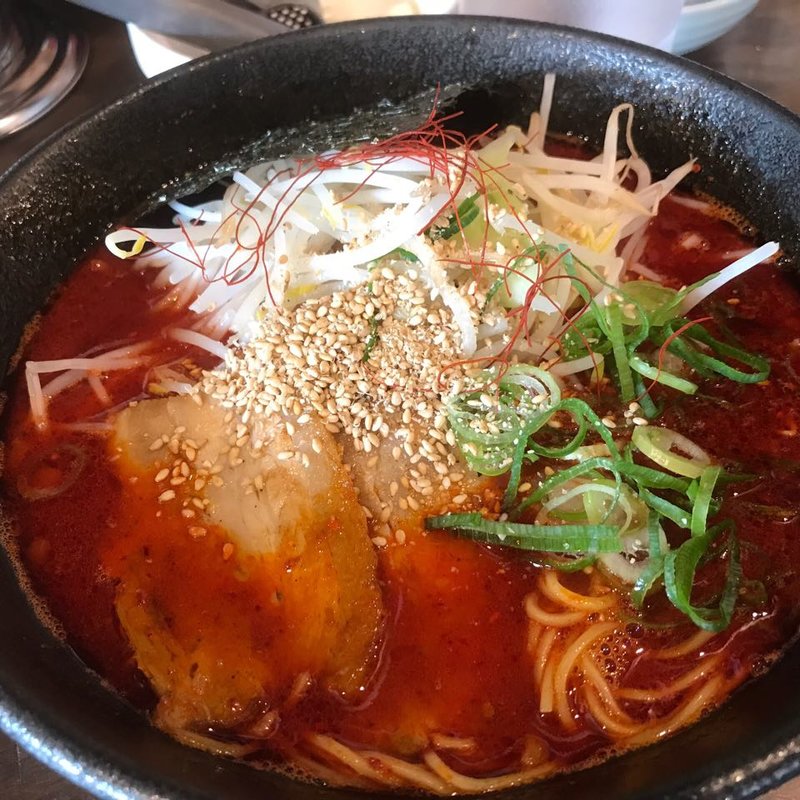 激辛らーめん(げんこつらーめん 熊野店)