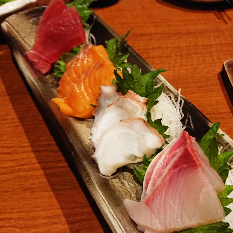 お刺身三種盛り(AJITO 鹿島田店)