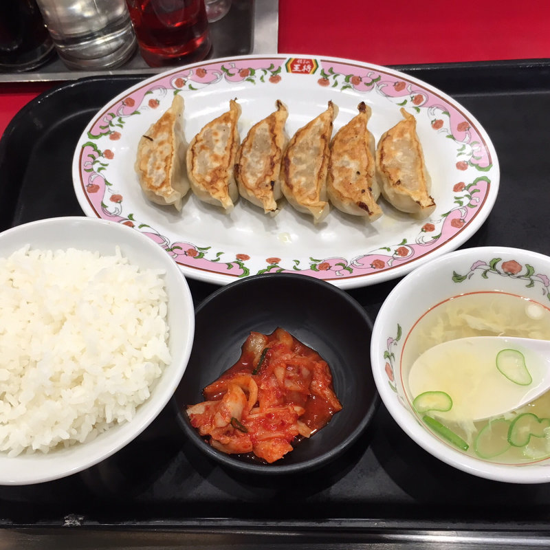 餃子ランチ（餃子6個）(餃子の王将 狸小路5丁目店)