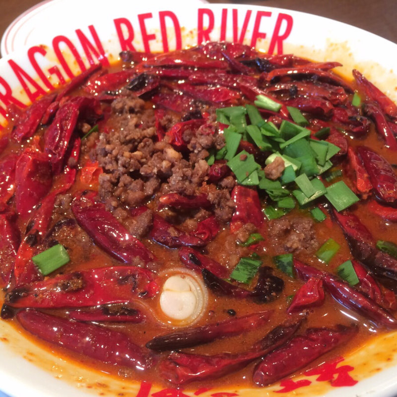 超辣タンタン麺(ドラゴンレッドリバー マリンピア神戸店 )