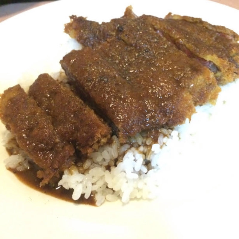 かつめし(ビーフ)・サラダ・コーヒー付(キッチンカトウ)