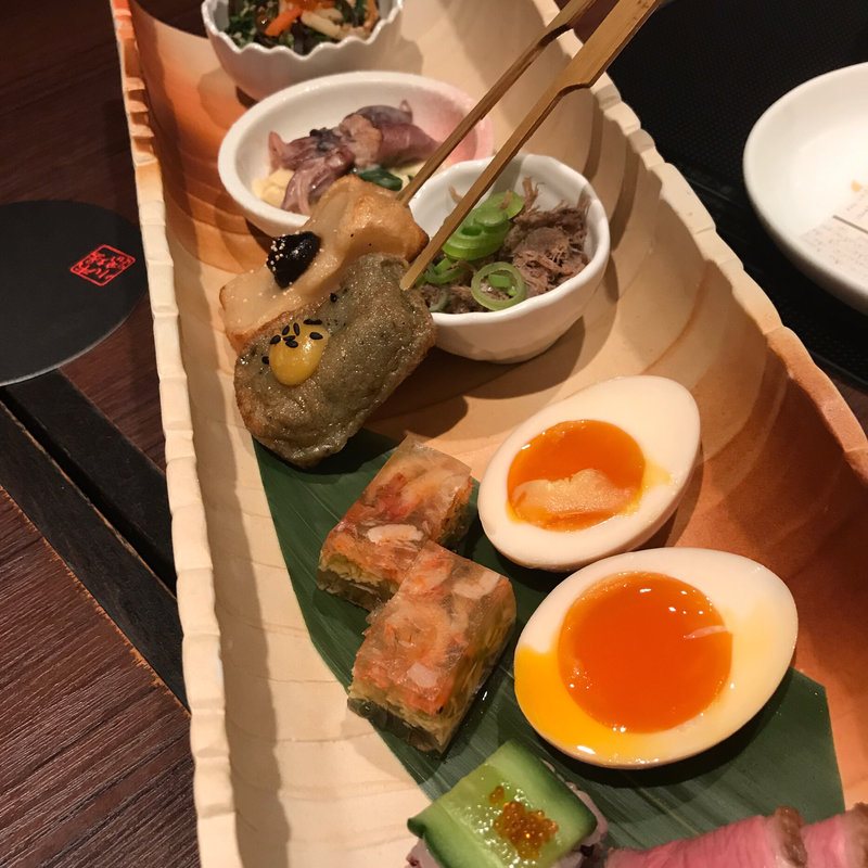 おばんざい盛り合わせと(市場小路 ジェイアール京都伊勢丹店)