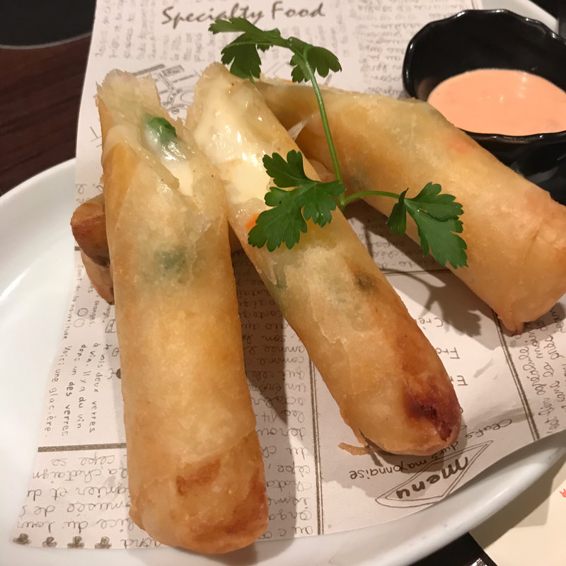 モツァレラチーズの春巻き(市場小路 ジェイアール京都伊勢丹店)