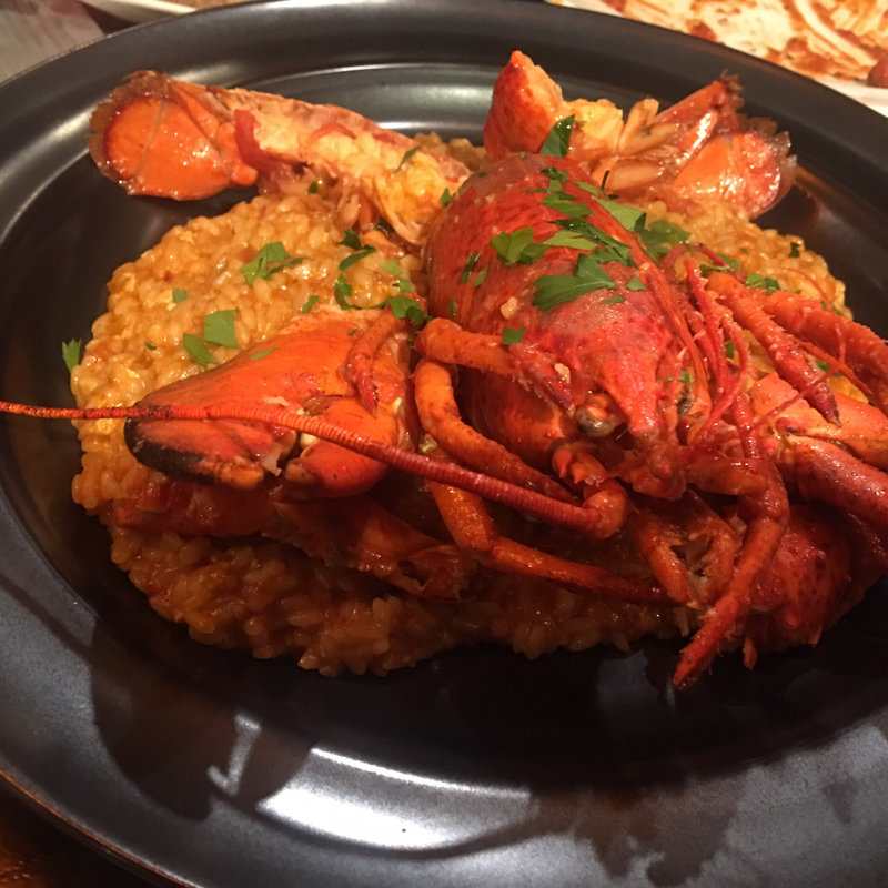 オマール海老のトマトソースリゾット(農家の野菜×創作料理101)