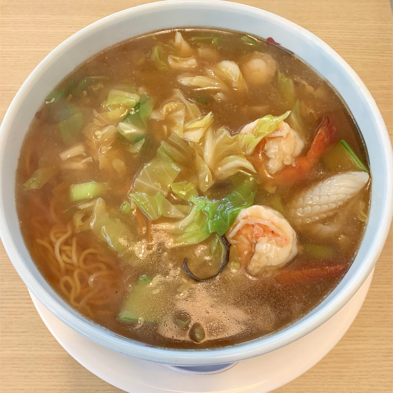 海鮮五目あんかけ麺(中華のわこう )
