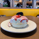 ストロベリーマスカルポーネパンケーキ(Urthcaffe横浜ベイクォーター店)