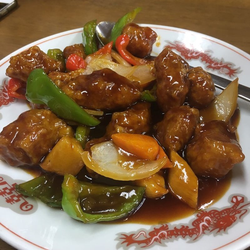 黒酢酢豚(盛華 御器所店)