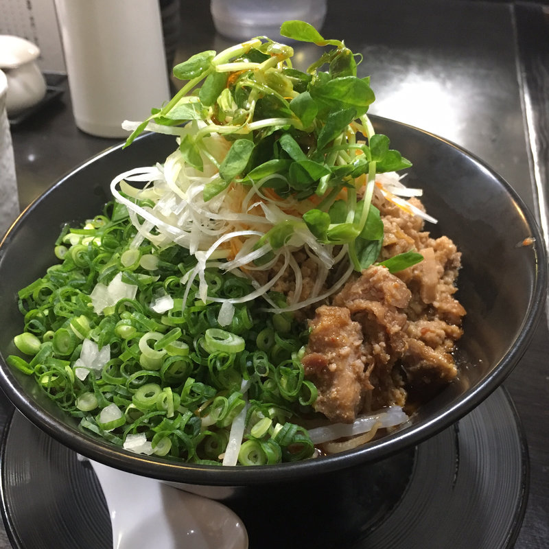 汁なし台湾 ネギのせ(愛ごや )