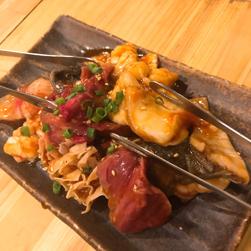 ミックスホルモン(肉の大山)