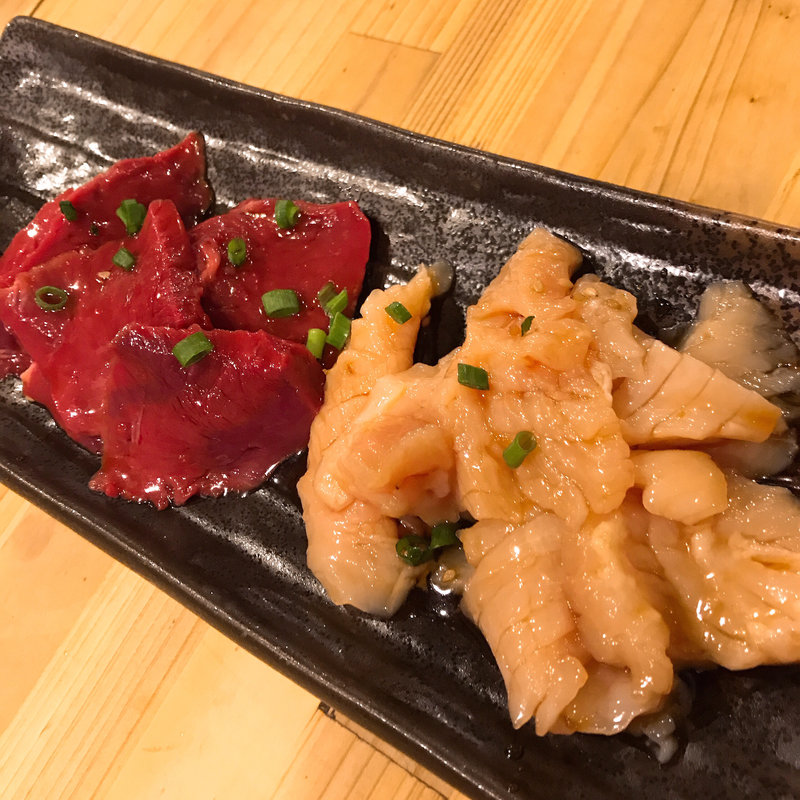 ハツ ミノ(肉の大山)