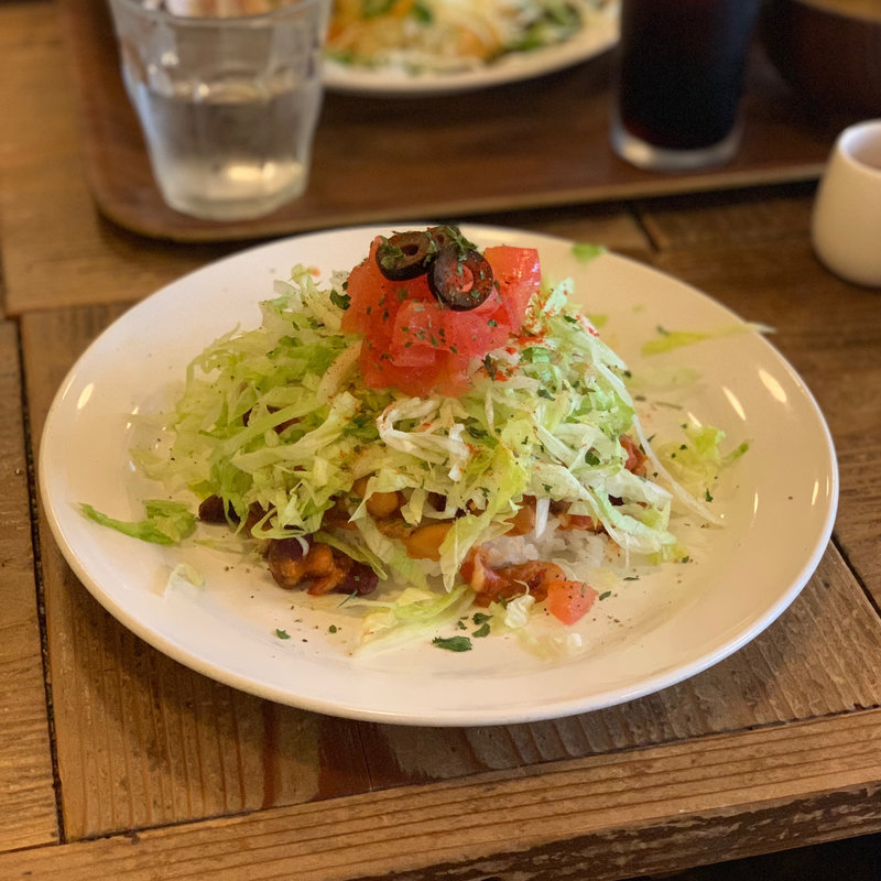 チリビーンズタコライス(さらさ花遊小路)