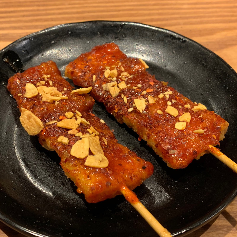 とんぺら焼き（赤）(とんぺら屋 金山店)
