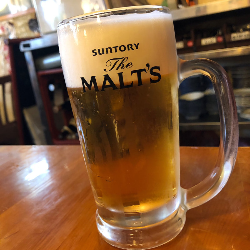 生ビール（中）(いっちょう 神楽坂店 （【旧店名】花のすみか）)