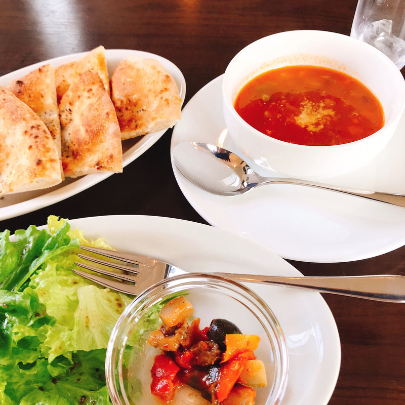 素焼きピザセット(ダ・シゲッティーノ)