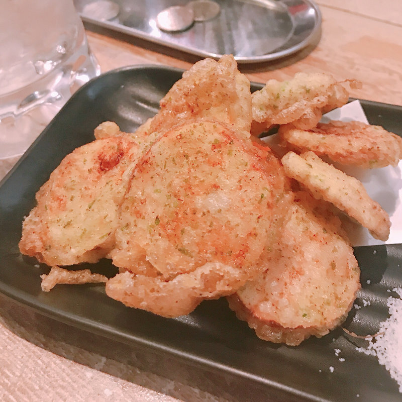 長芋磯辺揚げ(立呑屋 佐々木)