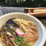 しいたけうどん(岩屋うどん)