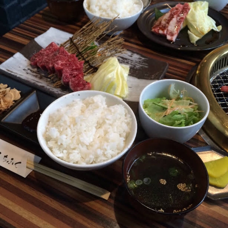 特上厚切りカイノミステーキランチ(焼肉 しちふく )