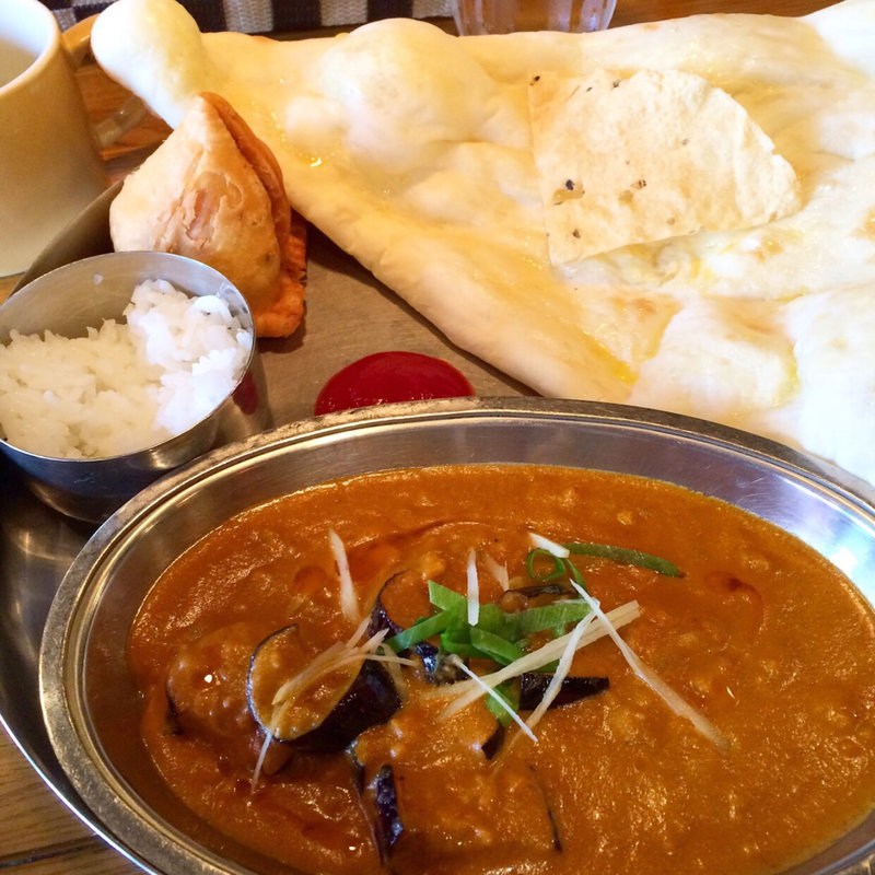 ホリデーランチ(Bベジタブルランチ)(インド料理 シャンカル 姫路安田店)