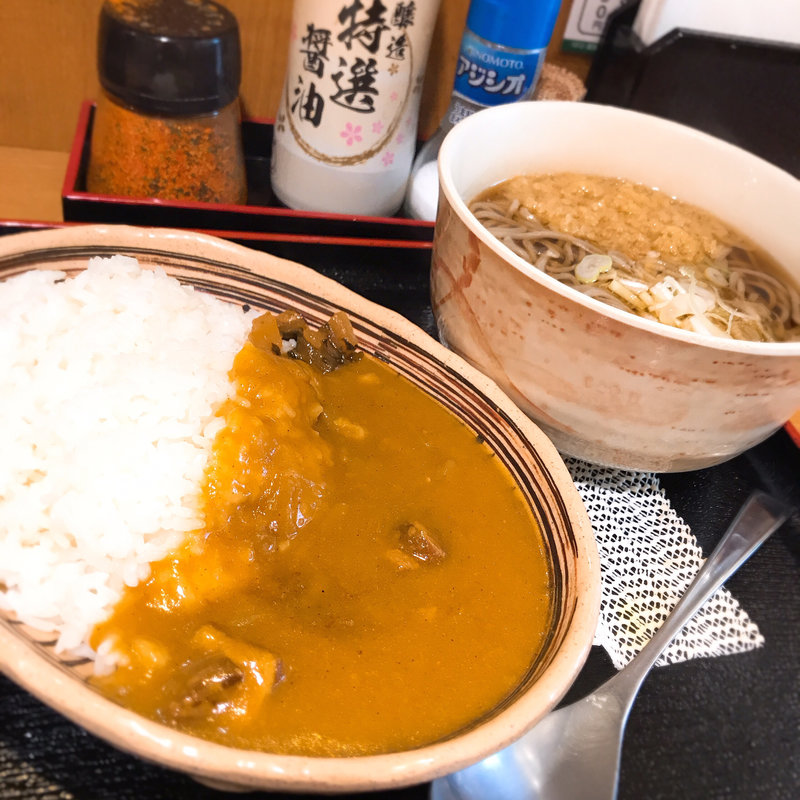 C&C新宿カレーセット(越後そば 東陽町店 )