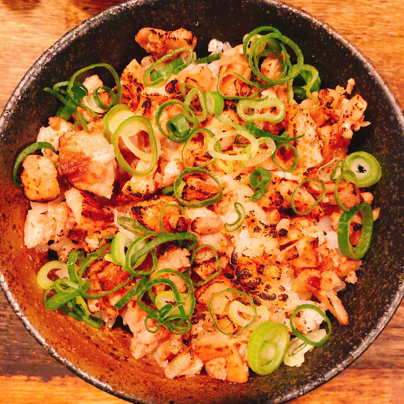 炙り焼豚ご飯( うさぎ )