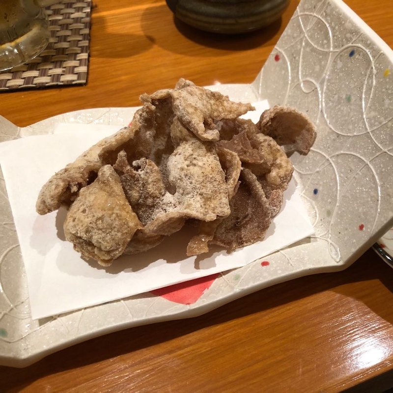 パリパリ皮揚げ(はち福)