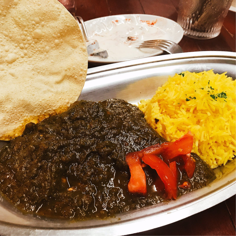 ほうれん草チキンカレー(カフェ・レッドブック （cafe RED BOOK）)