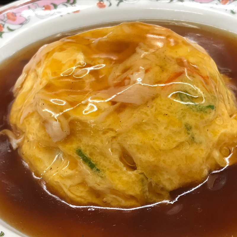 天津飯(餃子の王将 守口店)