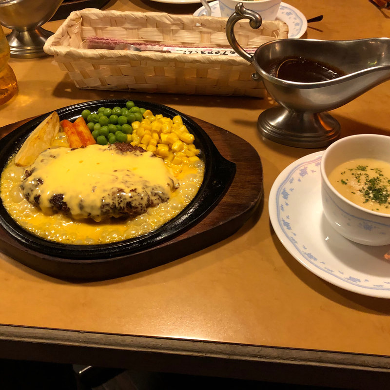 エクセルハンバーグ Bセット(レストラン EXCEL BRANCH（エクセルブランチ）)
