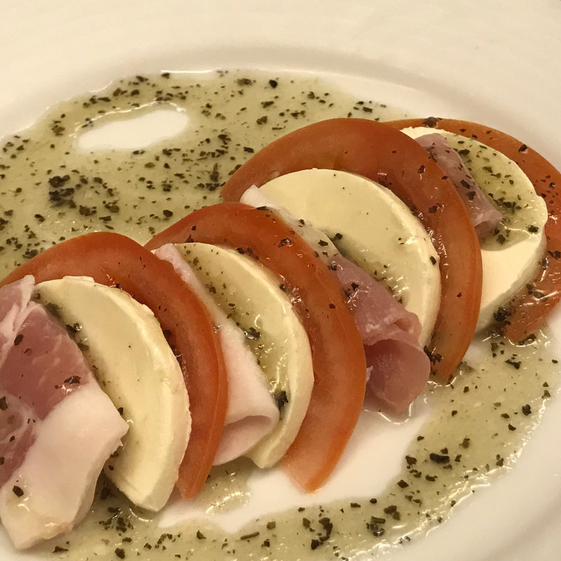 雷山豚生ハムクリームチーズ(九州酒場 千日前店 )