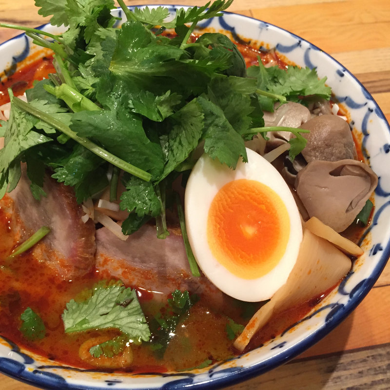 パクチーラーメン(タイ・サバイ)