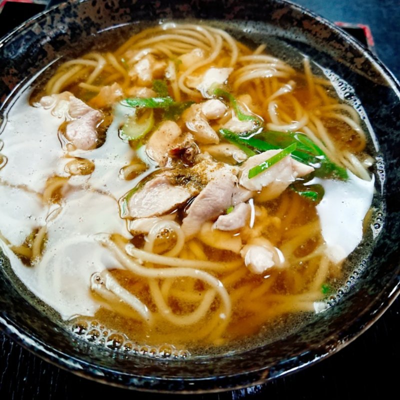 かしわ南ばん(そば処 みすゞ庵)