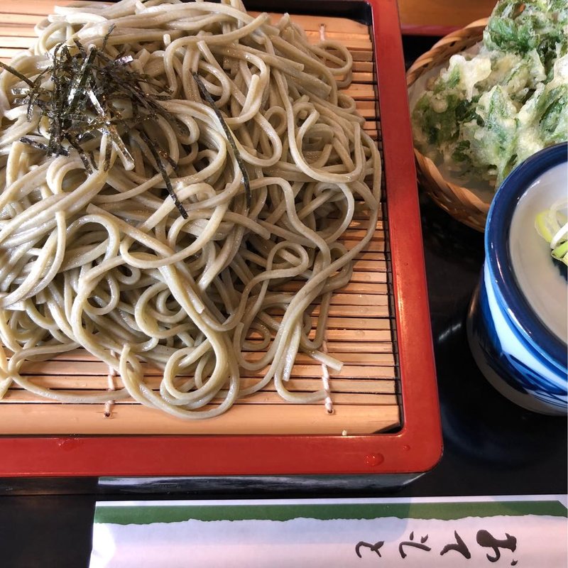 明日葉そば(信濃庵)