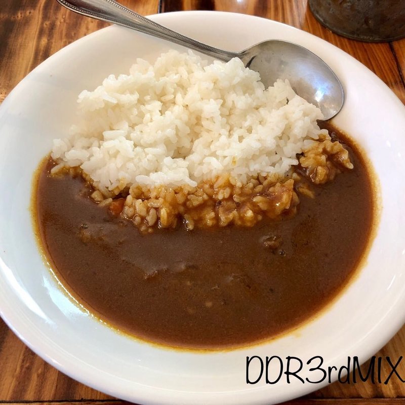 牛スジカレー(シマシマトム )