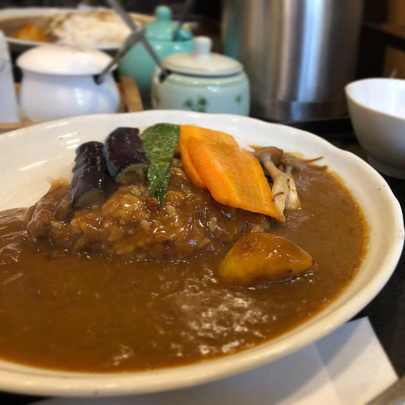 野菜カレー(博多・伽哩家かかろっと)