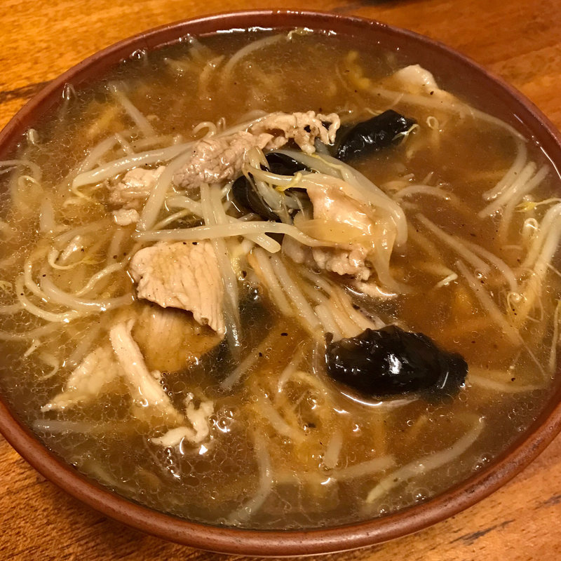 もやしそば(はがくれ )