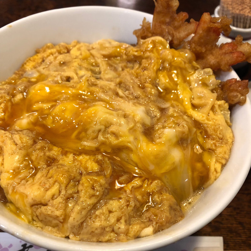 天とじ丼(飛びうめ)