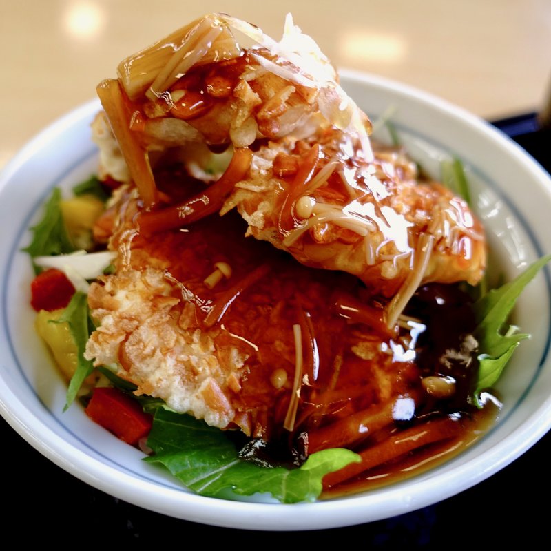鶏のザクザクあんかけ丼(近鉄レストラン )