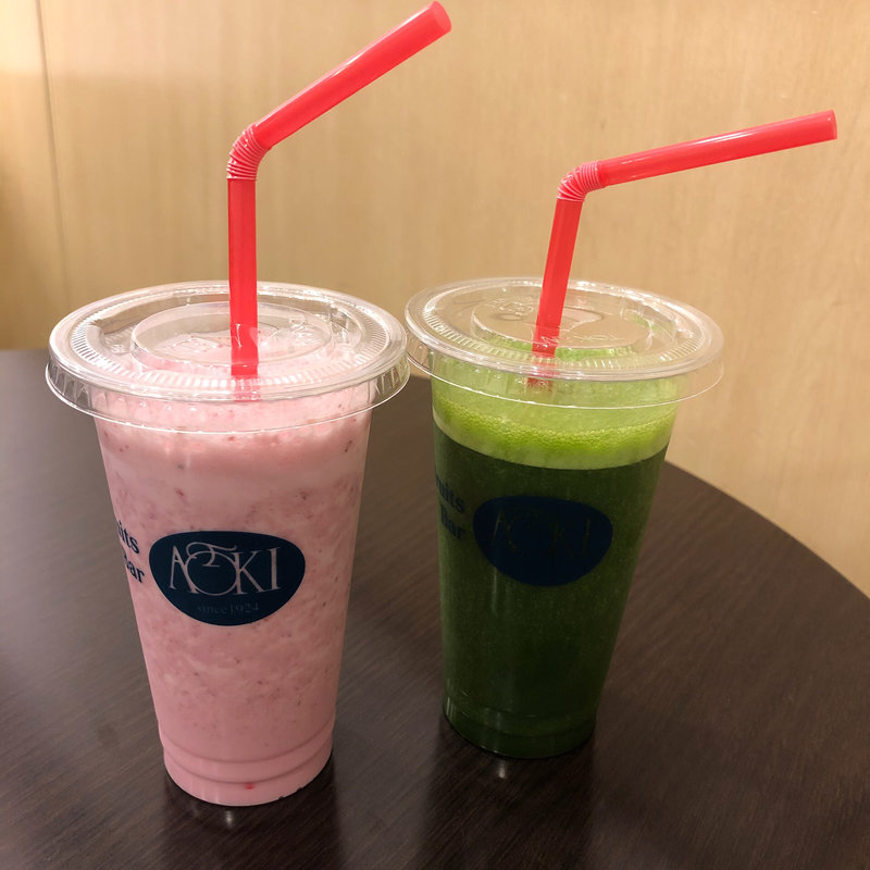 イチゴミルク(フルーツバーAOKI うすい店 （アオキ）)