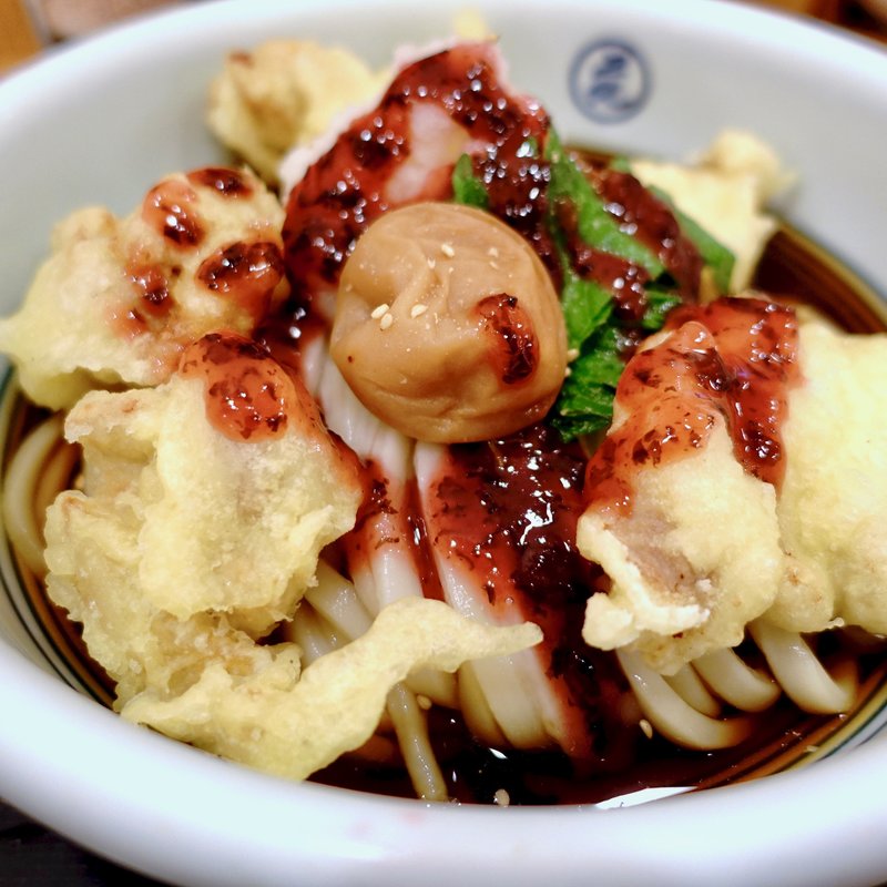 鶏天おろしうどん(うどん割烹 花きり （はなきり）)