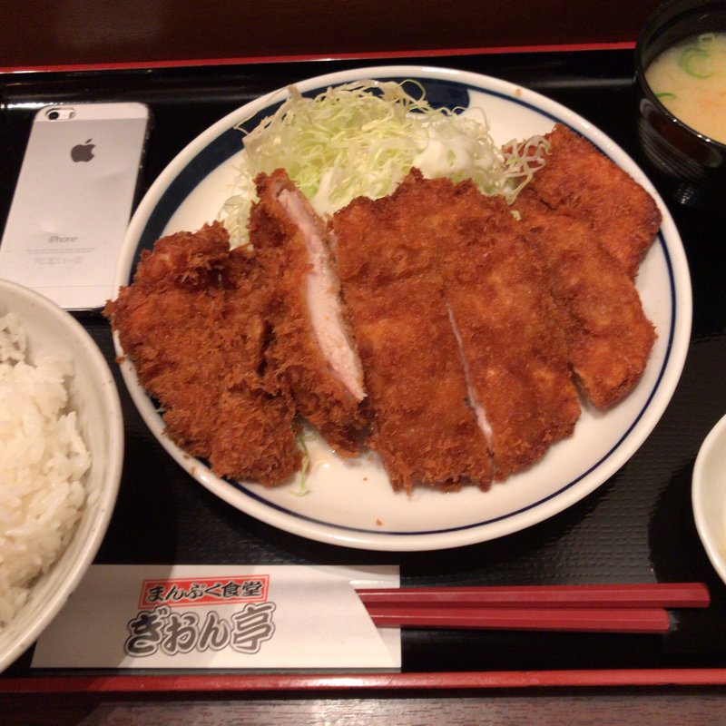 とりかつ満腹盛り(ぎおん亭 交通センター店)