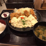 チキン南蛮定食(うめっちゃが食堂 福岡パルコ店)