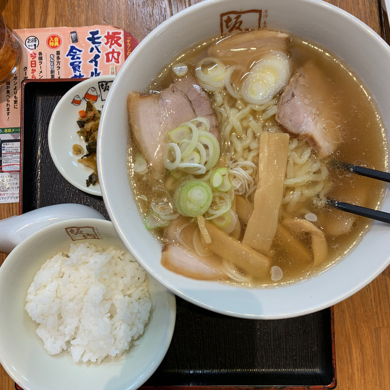 喜多方ラーメン(喜多方ラーメン坂内 池袋サンシャインシティ店)