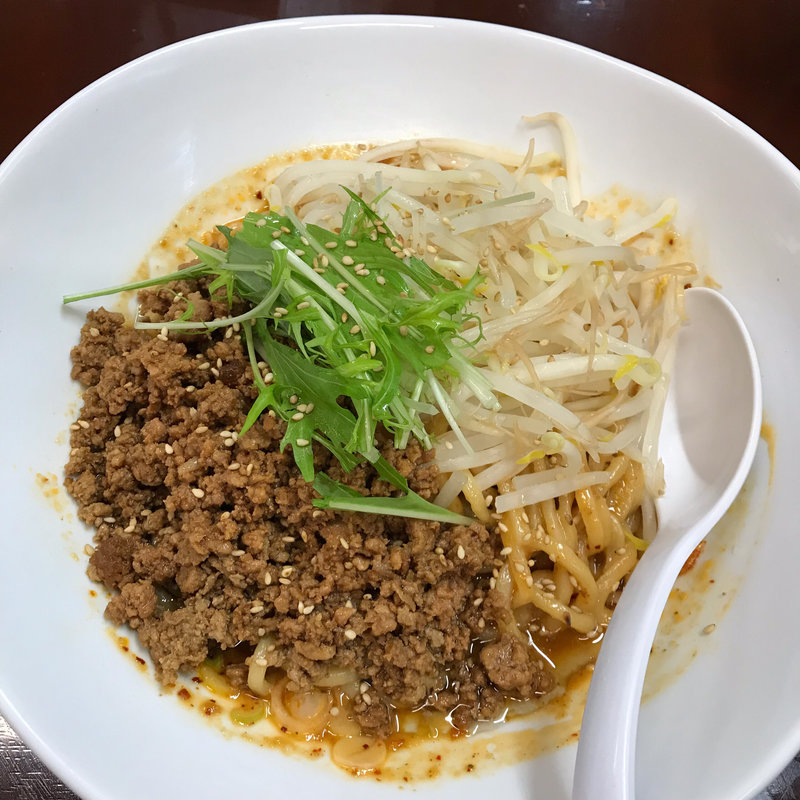 汁なし担々麺(ほの花)