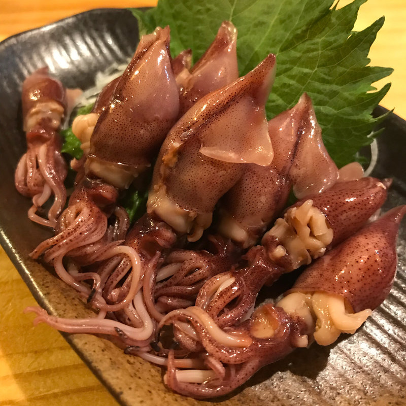 ホタルイカの酢みそ(おいない屋)