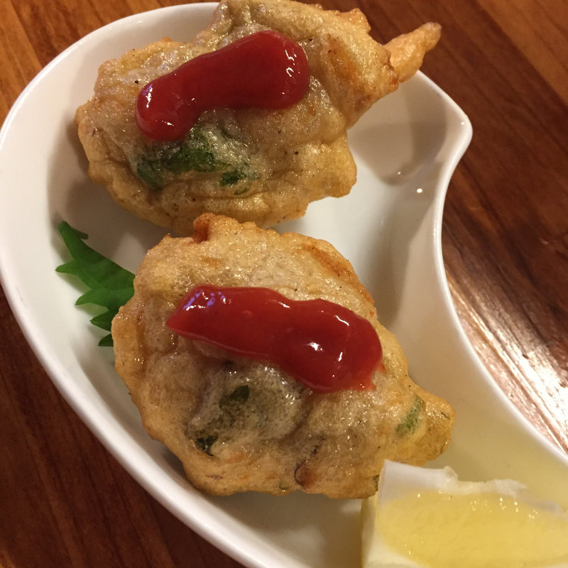 ハモと大葉の梅肉ソース(ハチマル蒲鉾)