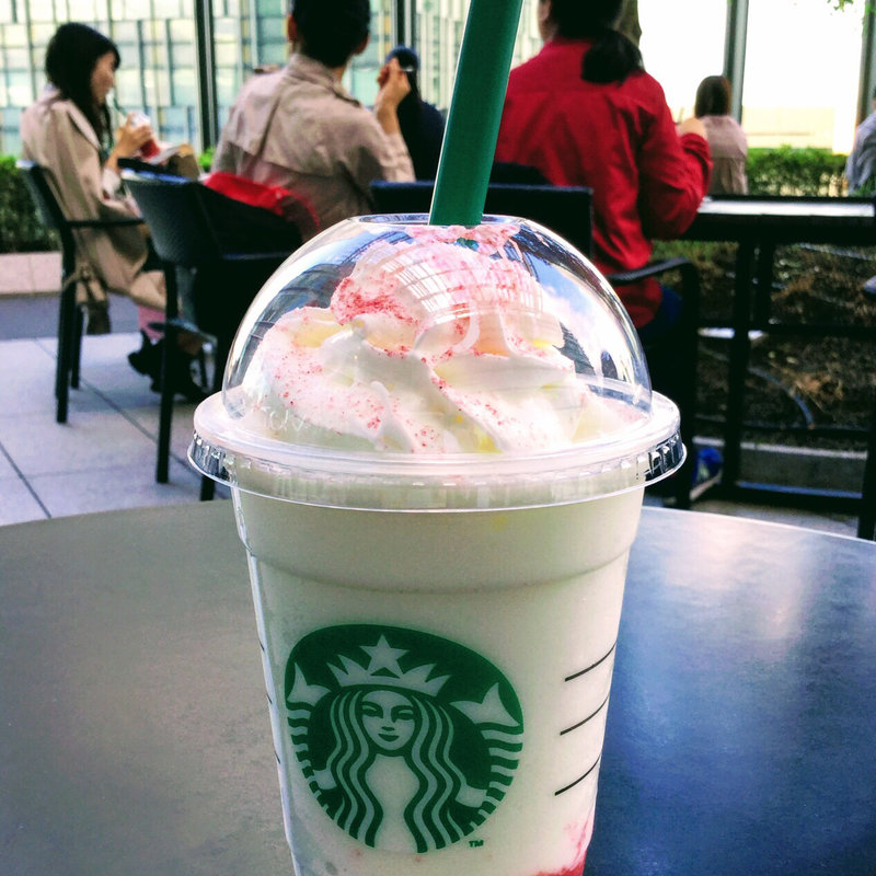 ストロベリーベリーマッチフラペチーノホワイト(スターバックスコーヒー 名古屋 JRゲートタワー店)
